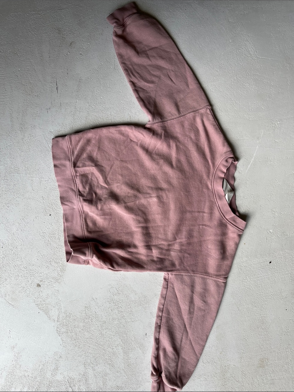 H&M Pale Pink girls Pullover Sweatshirt